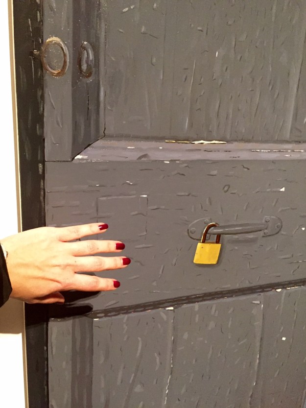 Porta. Trompe l'oil. Accademia di Francia Villa Medici a Roma. Alias "La tentazione" Foto Safarik Art Magazine