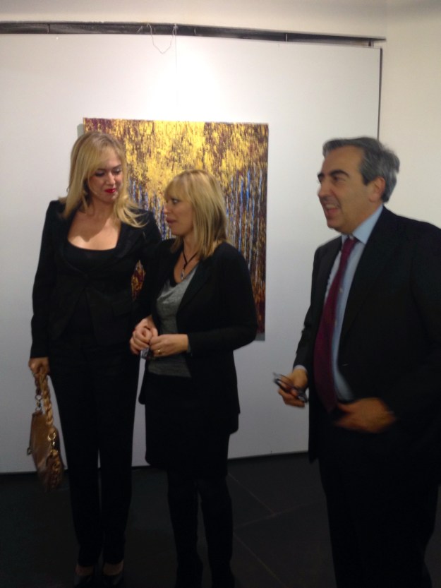 Mostra di Alessandra Mussolini. Foto Safarik Art Magazine