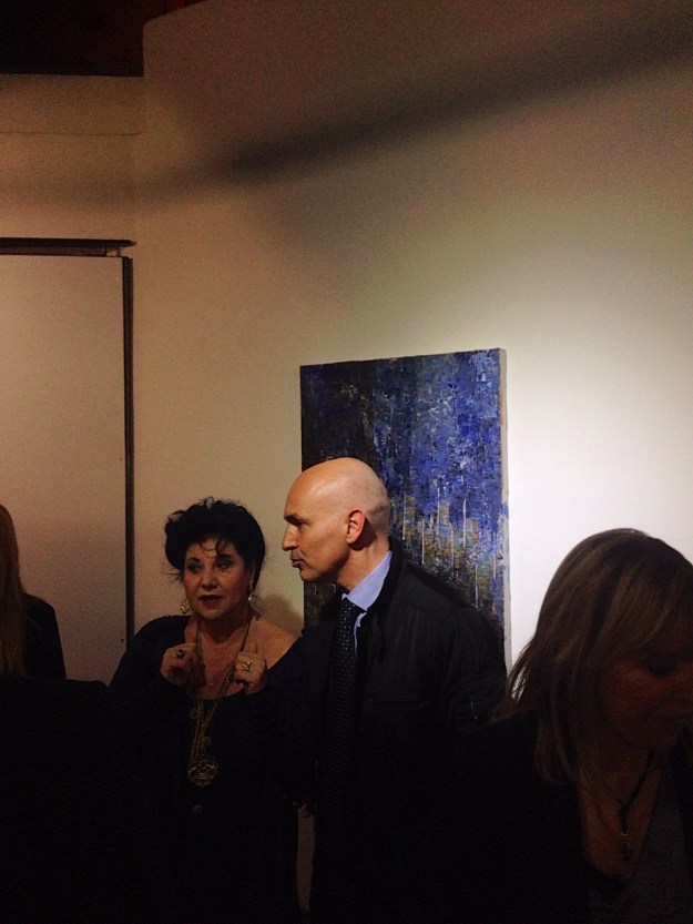 Mostra di Alessandra Mussolini. Foto Safarik Art Magazine