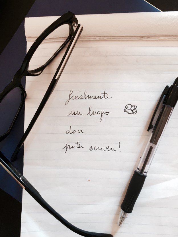 Finalmente un luogo dove poter scrivere! Foto Safarik Art Magazine