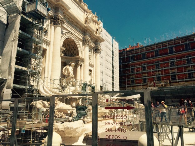 Fontana di Trevi, maggio 2015. Foto Safarik Art Magazine