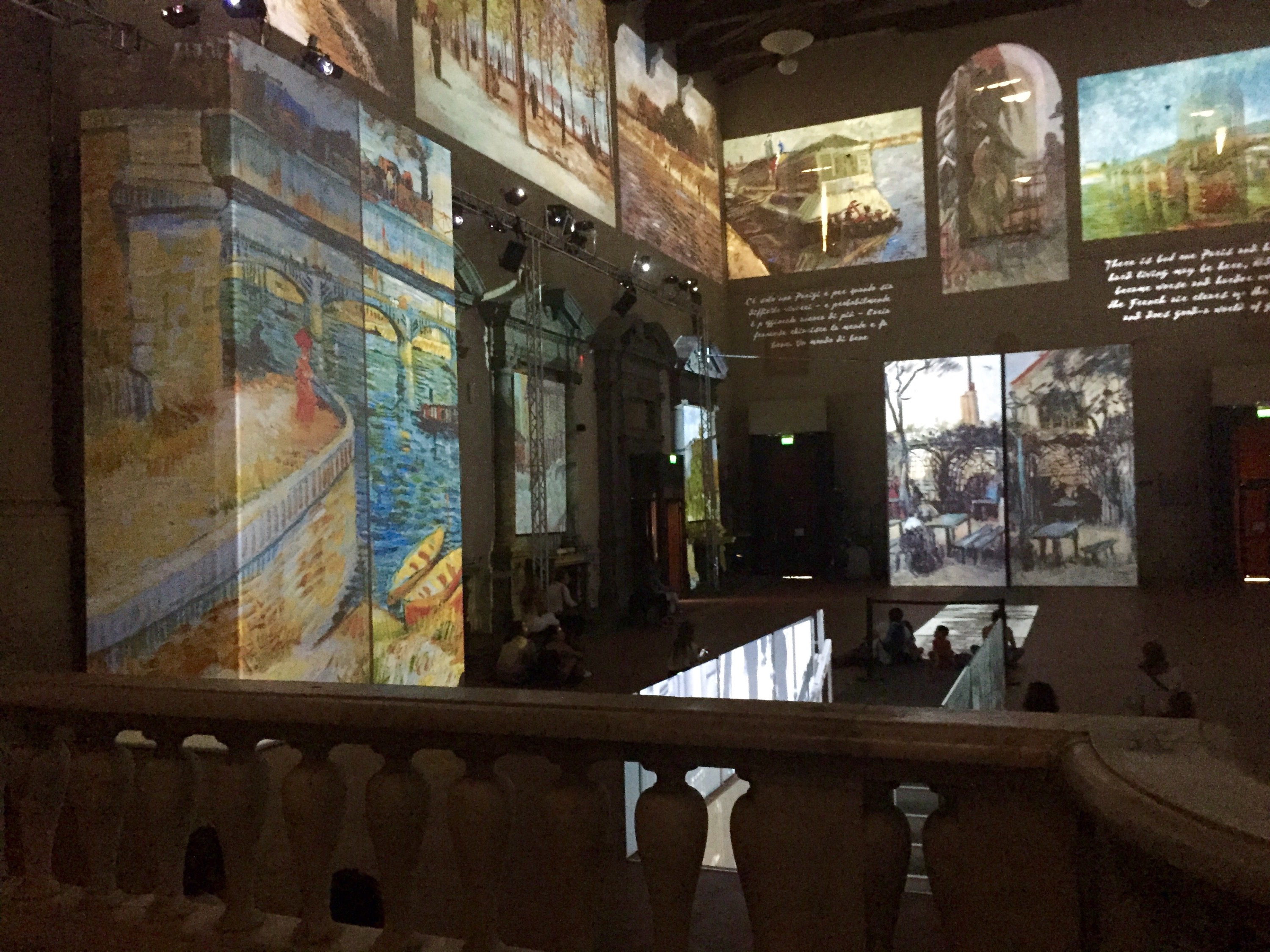 Van Gogh Alive. Mostra a Firenze. Foto Safarik Art Magazine