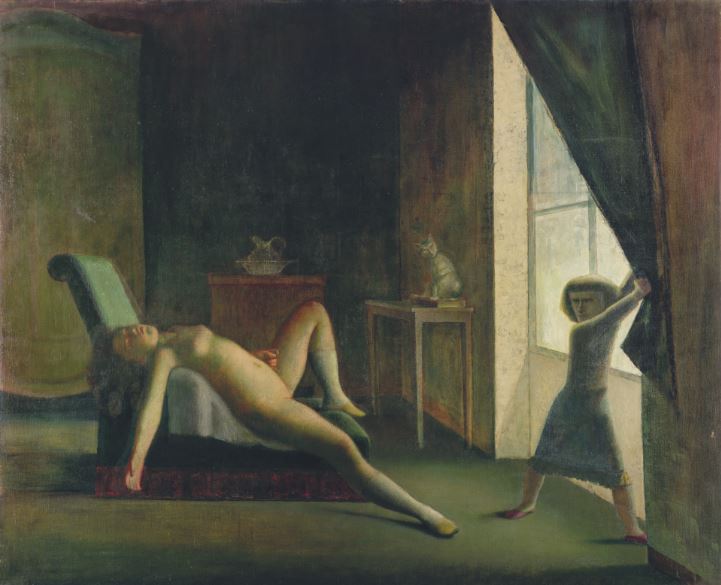 La Camera - La Chambre, 1952-1954, olio su tela, 189,9 x 160, Washington, Hirshhorn Museum and Sculpture Garden