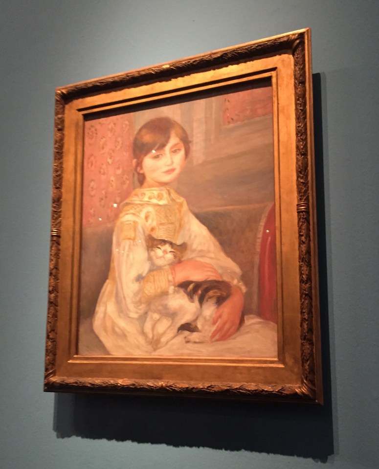 Pierre-Auguste Renoir, Julie Manet con gatto