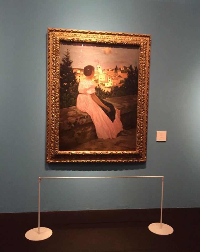 Frédéric Bazille, L'abito rosa