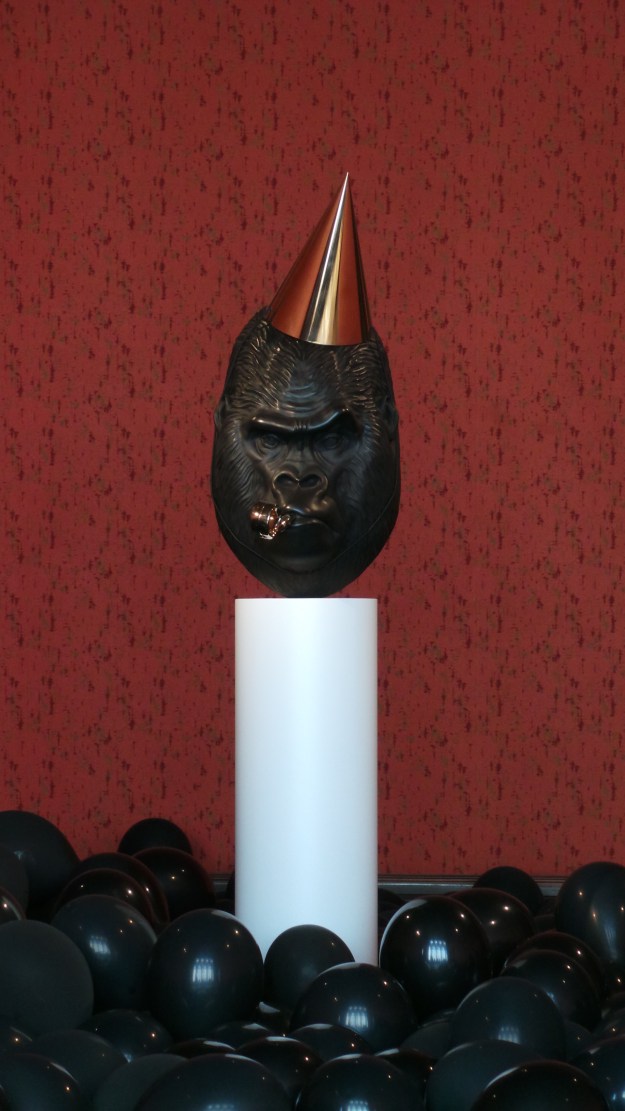 Joseph Klibansky, Big Bang, bronzo cm. 50x95 x80. Foto Safarik Art Magazine