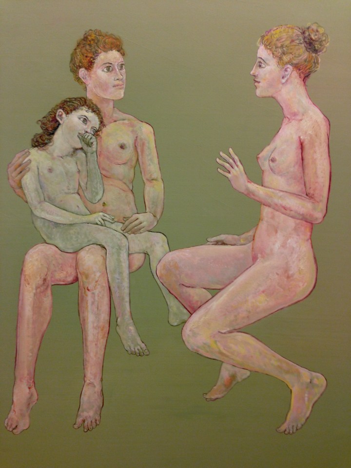 Nicolas Fernandez, Three philosophes (2013). Istituto Svizzero, Mostra "la Velocità delle immagini", Roma. Foto SAM