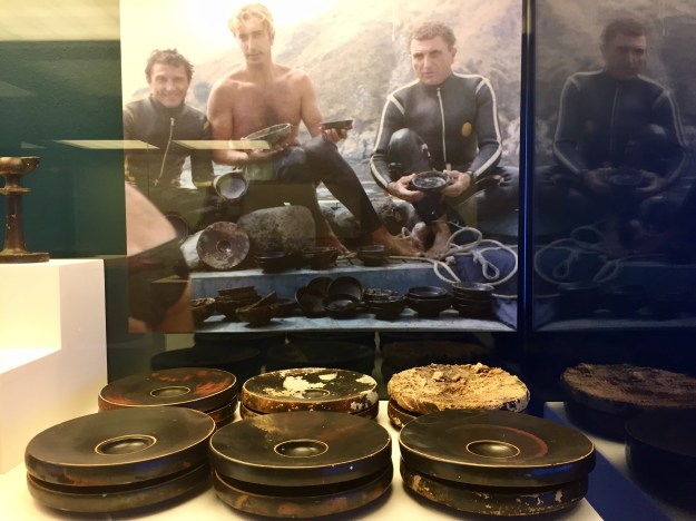 Piatti per pesce, Mirabilia Maris. Tesori dai mari di Sicilia, mostra a Palermo (2017). Foto SAM