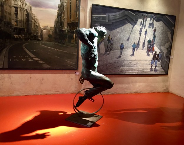 Prima sala. Barcellona, MEAM, Museo Europeo d'Arte Moderna. Foto Safarik Art Magazine