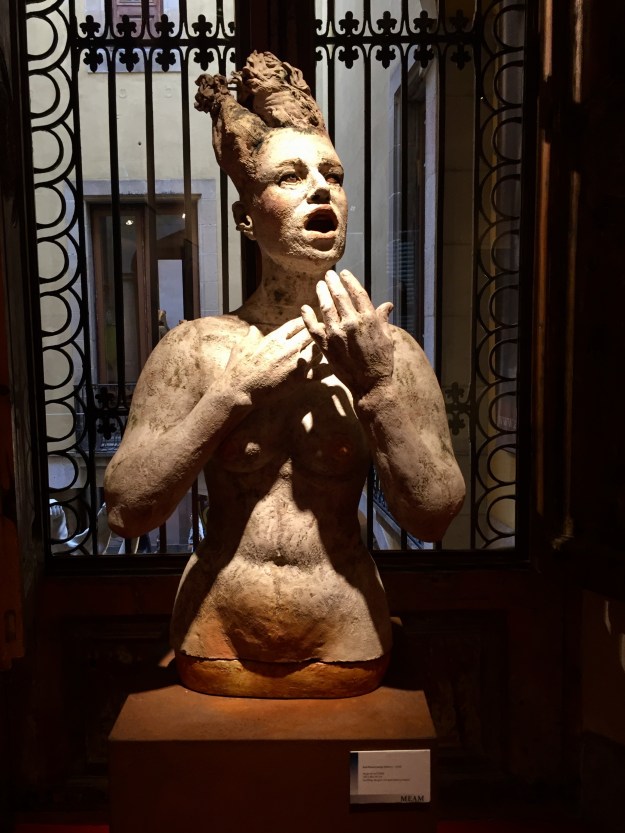 Ana Rosenzweig (Messico, n. 1956), "Mujer de sal" (2009), Barcellona, MEAM, Museo Europeo d'Arte Moderna. Foto SAM