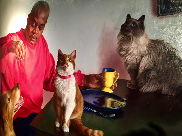 Wim Heldens (Noord Holand, n. 1954), "Cats & Dogs" (2015), Barcellona, MEAM, Museo Europeo d'Arte Moderna. Foto SAM