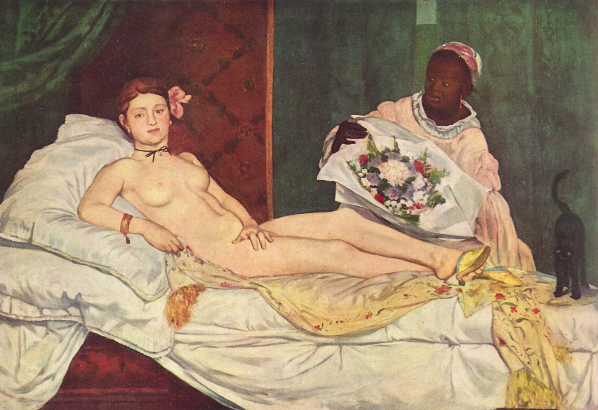 28. Olympia - Édouard Manet (1863) - Musée d'Orsay, Parigi