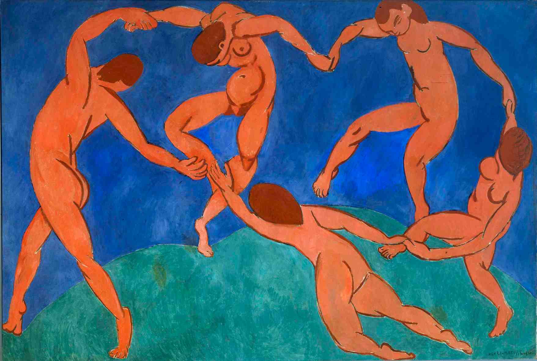 37. La Danza (La Danse) - Henri Matisse (1909) – MOMA, New York
