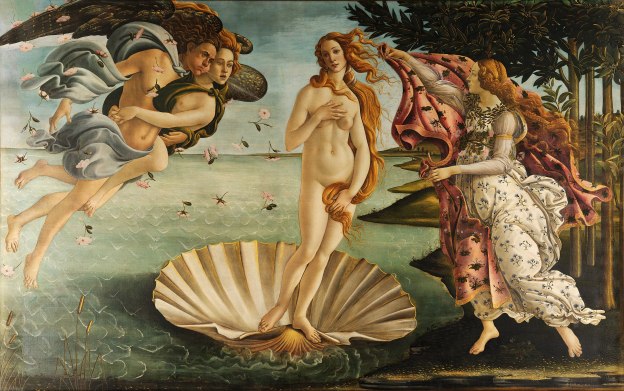 6. Nascita di Venere – Sandro Botticelli (1483-85) – Uffizi, Firenze