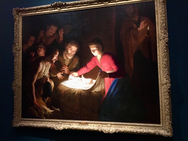 Gerrit van Honthorst, Gherardo delle Notti (1592-1636), Adorazione dei pastori (1616-1617), olio su tela, cm. 169,2 x 211,8, Germania, Collezione privata. Foto SAM